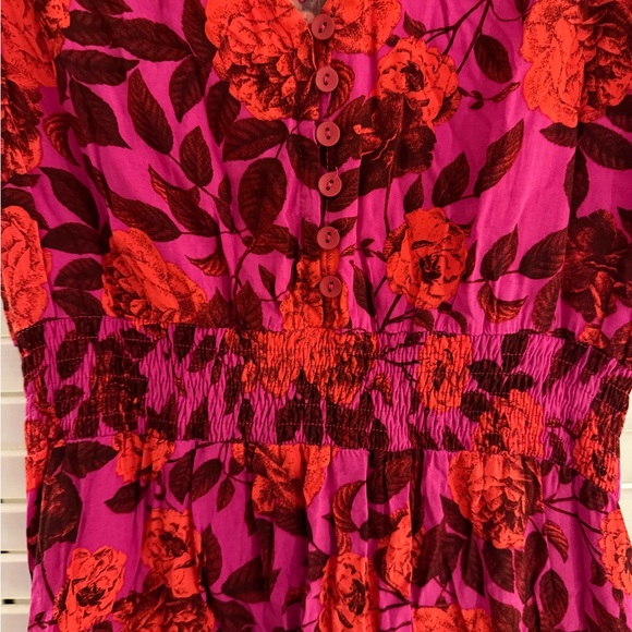 Abel the Label Floral High Low Maxi Dress - Picture 4 of 6